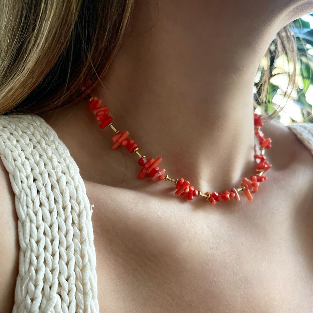 Beaded necklace